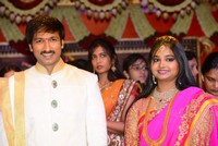 Gopichand Marriage Reception Photo Stills